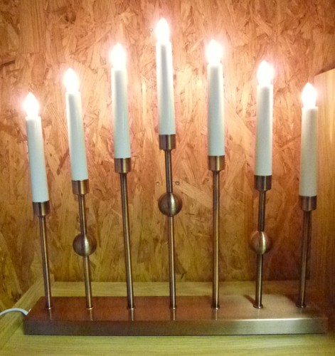 Elektrischer kerzenleuchter - elektrischer,