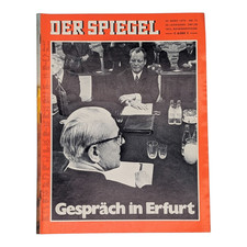 Der Spiegel 23. März 1970 Nr. 13 24. Jahrgang Gespräch in Erfurt