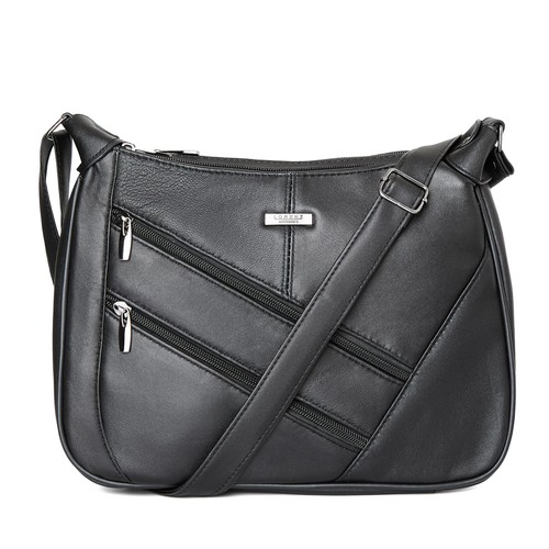Damen leder handtasche - leder,