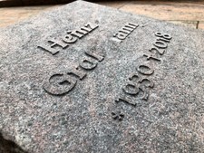 Urnengrab Grabmal Granit