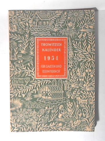 Trowitzsch kalender 1954 - 1954., für