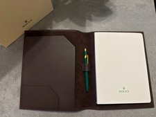 Rolex Notizbuch Braun