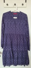 s.Oliver Baumwoll Spitzenkleid