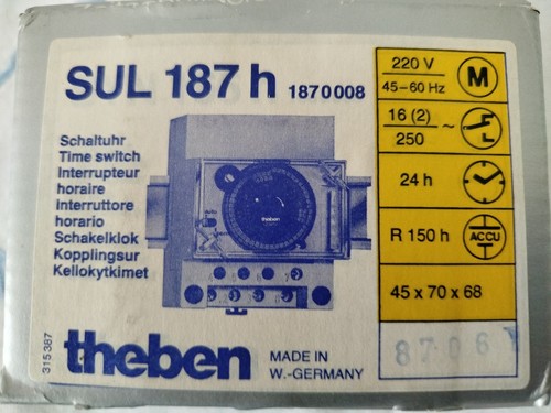Theben analoge schaltuhr - analoge,