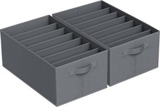 2 Faltbare Kleidung Organizer