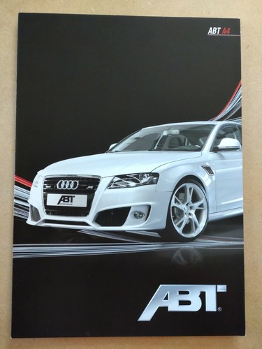 Audi abt prospekt 2008 - audi,