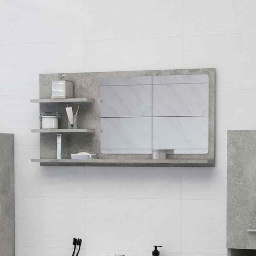 Spiegelschrank eiche anthrazit - spiegelschrank,