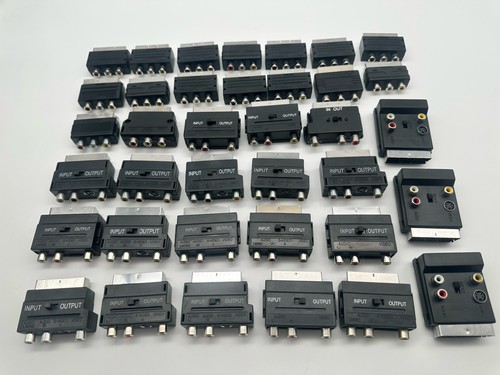 37x scart cinch - cinch, adapter