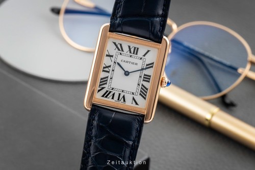 Cartier tank solo - solo, 18k