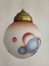 alte Deckenlampe, Wandlampe, Kugellampe, Art Deco