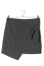 EDC High Waist Rock Damen Rock Gr. DE 38 hellgrau Casual-Look