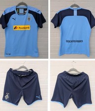 Puma Borussia Mönchengladbach Trikot Set Gr. S Blau Kinder Blau Original 