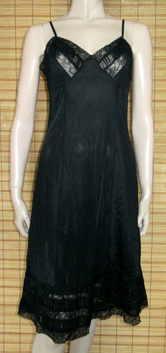 Schwarzes unterkleid spitze - unterkleid,