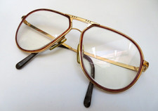 Vintage Carrera 5371 Brille Lesebrille Sonnenbrille Frame Gold Tortoise 1980