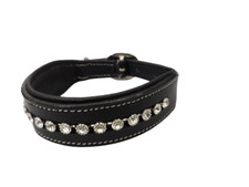 Hundehalsband Kristall Strass
