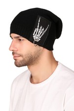 Mütze, Strickmütze, Beanie, Club, Winter, warm, Metal, Heavy, Rock, 273,one size