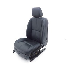 Sitz Multikontursitz Ledersitz Schwarz vorne rechts Mercedes S-Klasse W221
