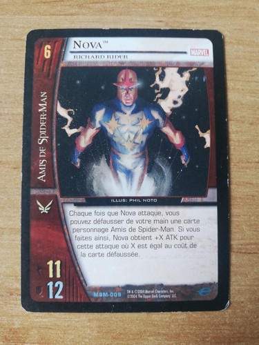 Karte marvel system - vs, 2004
