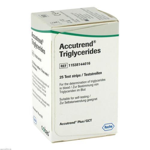 Accutrend teststreifen 25 - tg,