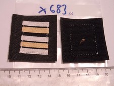 Frankreich Rangabzeichen auf