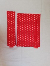 Gurtpolster Gurtschoner Auto  Baumwolle Handmade Rot weiße Sterne Lila Rosa Blau