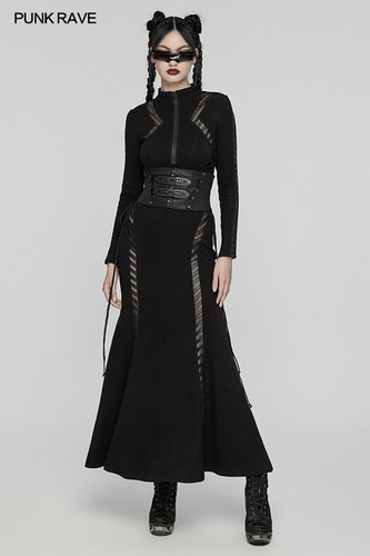 Punk rave women black gothic - rave,