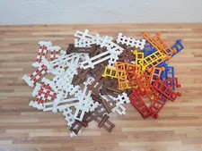 Lego Duplo Zaun Bauzaun Koppelzaun Lattenzaun bunter Zaun