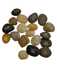 Räder Design Steine mit Spruch Home Dekosteine Freunde Liebe Glück Deko Geschenk