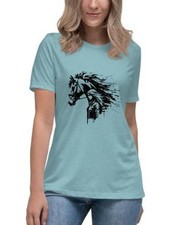 Pferdeshirt damenshirt - pferdeshirt,,