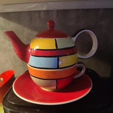 Cha Cult Teekanne mit Tasse und Untertasse