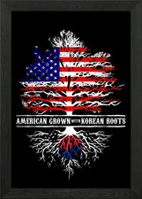 Koreanische Wurzeln Gerahmtes