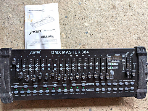 Justin dmx master 384 - justin,