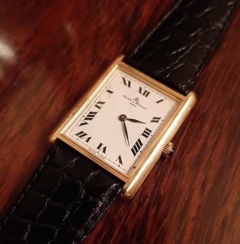 Tank baume mercier gold - tank,