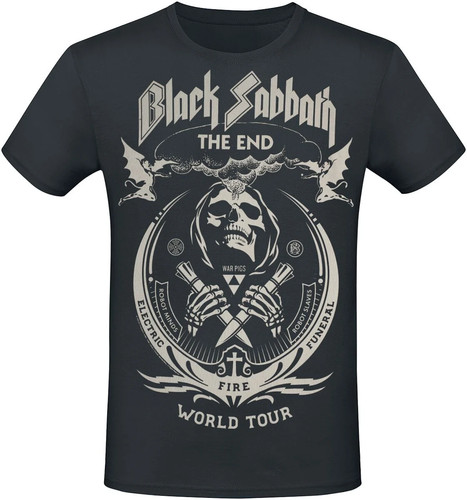 Black sabbath shirt herren - black, t-shirt
