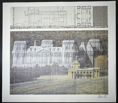 Christo wrapped reichstag - wrapped,