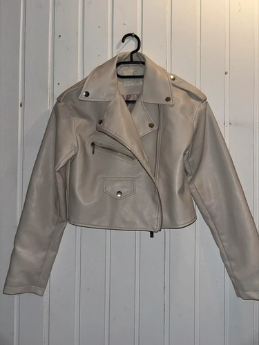 Amisu kunstlederjacke damen - kunstlederjacke, s