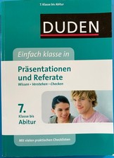 ‼️ DUDEN: Präsentationen und Referate - bis zum Abitur: Wissen-Verstehen-Checken