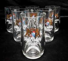 Bierkrug mit Henkel Glas Krug 0,3 L König Ludwig Dunkel 6er Set G 508