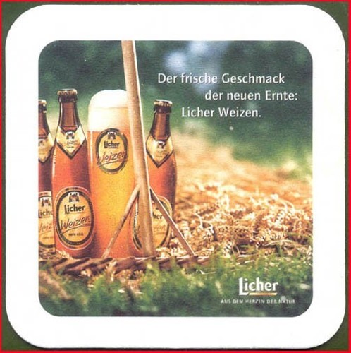 Bierdeckel licher - bierdeckel,