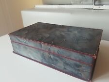 Antik Pappschachtel Dose Papierdose Briefbox, Fotobox* Schmuckschachtel  