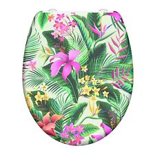 WELLTIME WC-Sitz TROPICAL Mit Absenkautomatik & Schnellverschluss