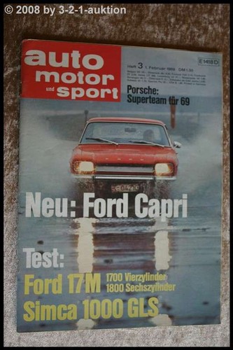Ams auto motor sport - 3/69, ford