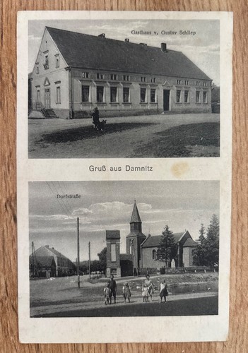 Damnitz stolp lauenburg - ak,
