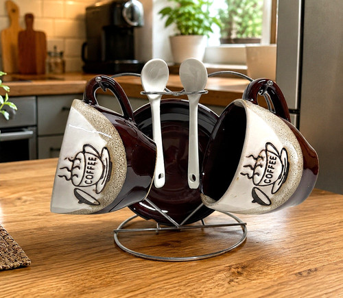 2er kaffeetassen set mit - 2er,