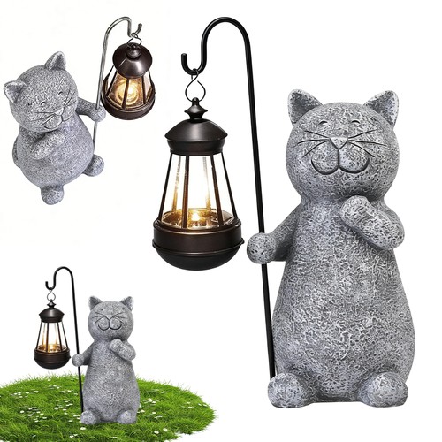 Solar led gartenstatue mit - solar,