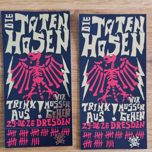 Tote hosen tickets dresden - hosen,