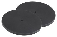 2 schwere Rundsockel aus