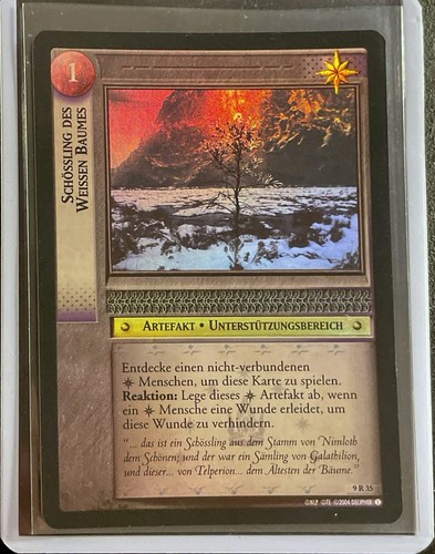 Lotr tcg sapling the white - sapling, of