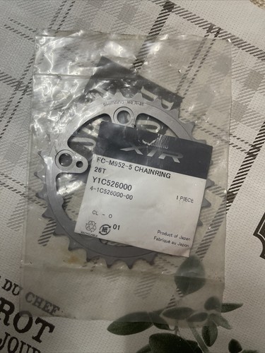 Plato pequeño shimano xtr 26t - plato,