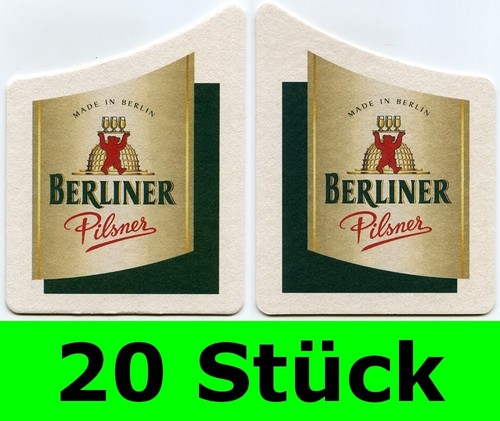 Stück bierdeckel berliner - bierdeckel,